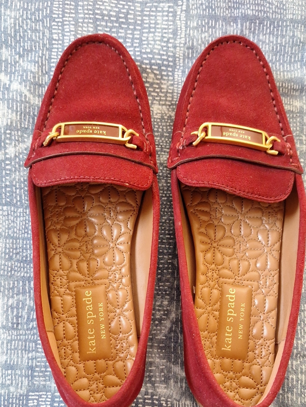 Kate Spade Suede Driving Moccasins 7.5